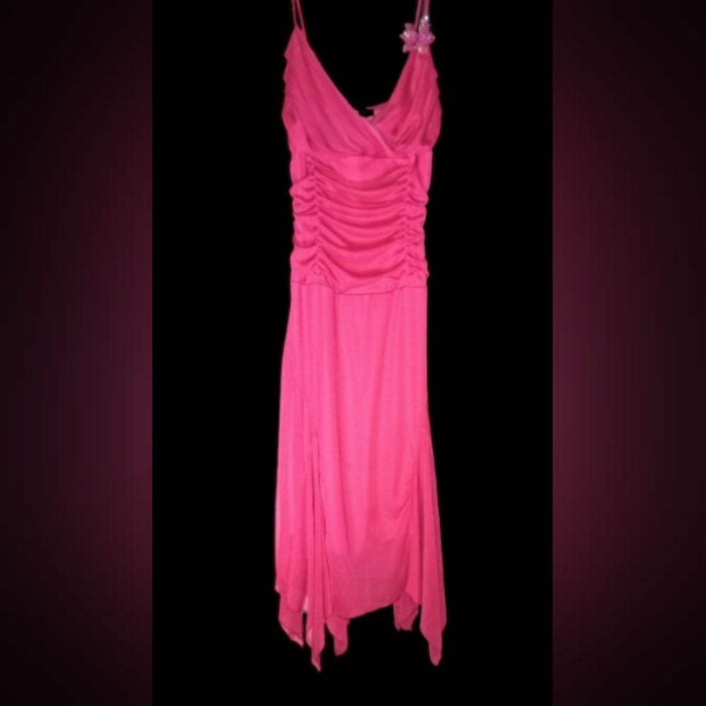 Ruby Rox Pink Midi Dress - Picture 4 of 4
